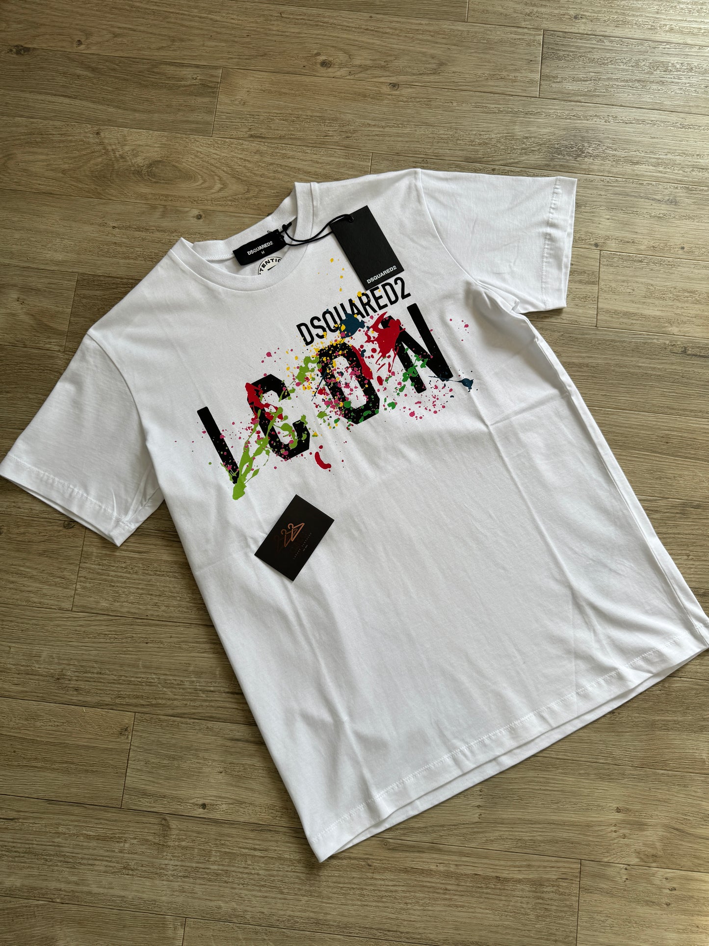 Dsquared2 icon splatter print 