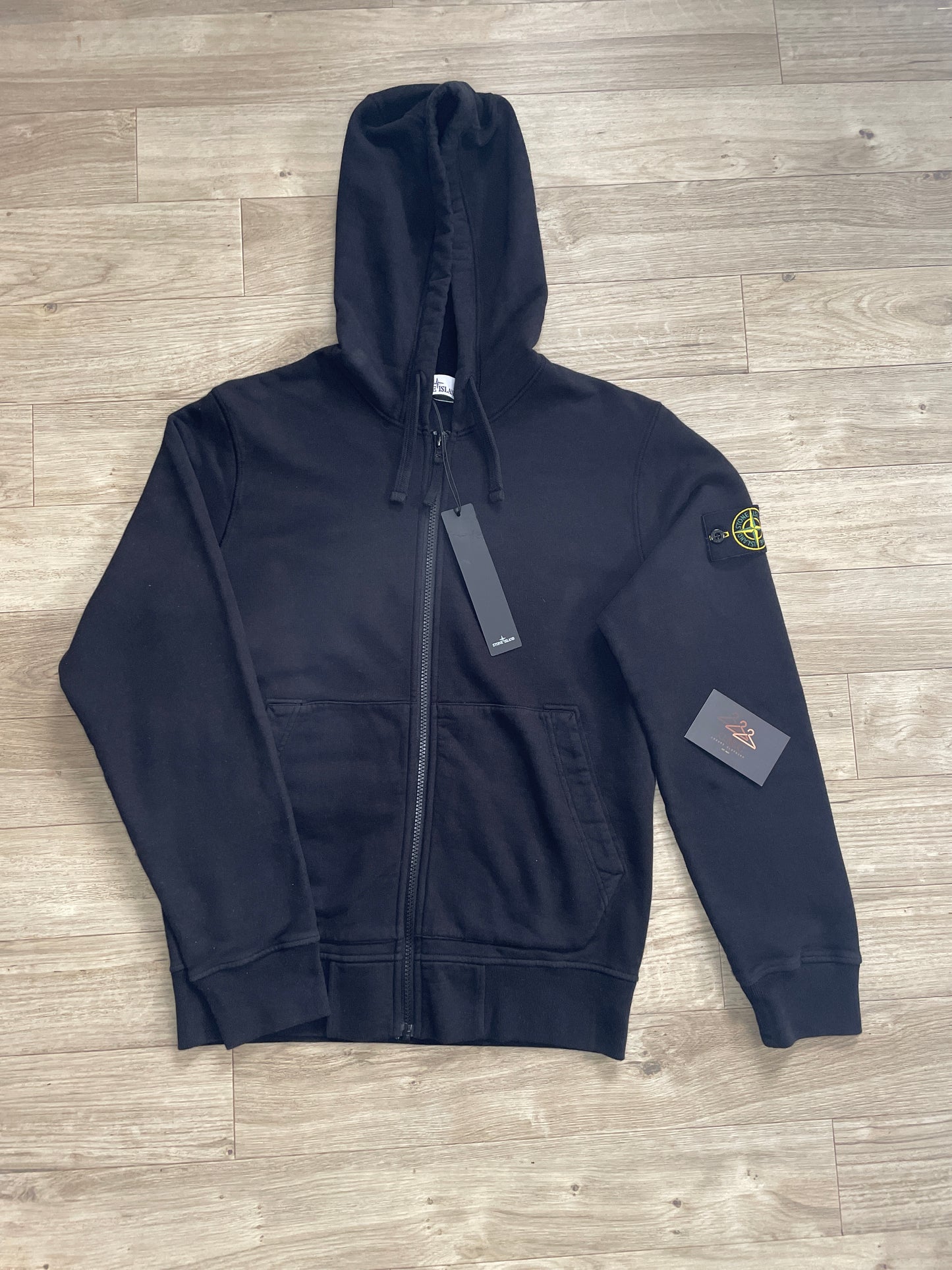 Stone island zip hoodie
